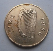 IRELAND 20p 1986
