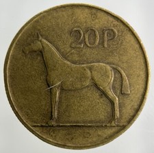 1986 Irish 20p Twenty-Pence