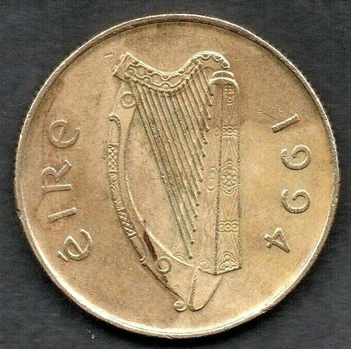 1994 irish eire nickel bronze - 1994, nickel-bronze