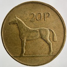 1986 Irish 20p Twenty-Pence