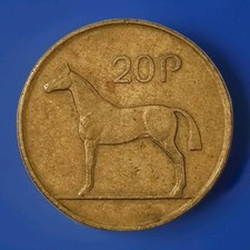 An IRISH 1988 TWENTY PENCE 20p