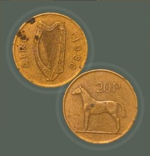 IRELAND 20p 1986