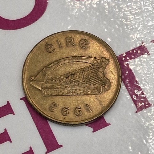 1992 irish twenty pence coin - 1992,