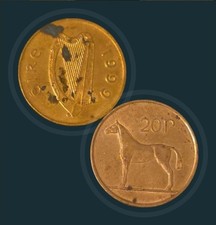 IRELAND 20p 1986 Very Fine