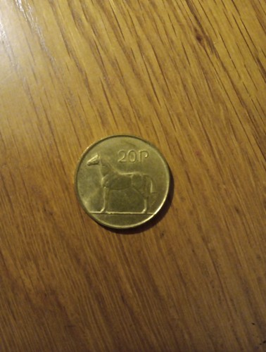 Irish 20p 1988 coin - 20p,