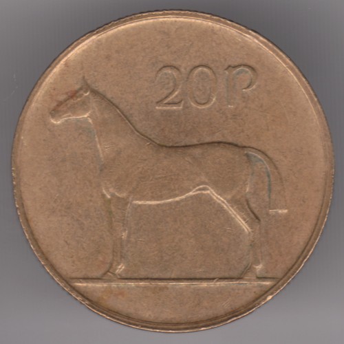 Ireland 20p pence 1986 - ireland,